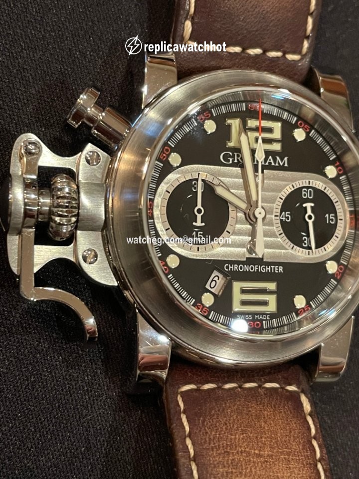 Graham Chronofighter R.A.C. Mens watch Unisex Automatic Steel 2CRBS 2