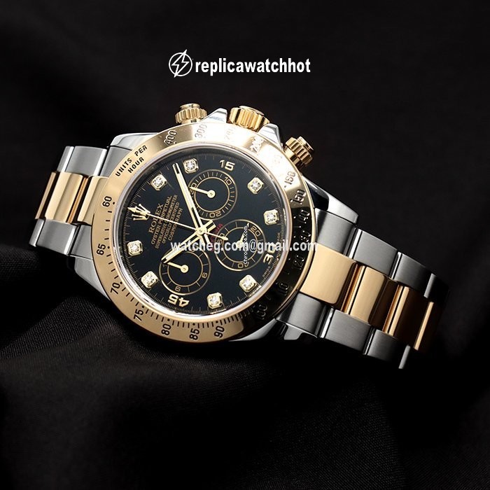 Rolex Daytona Gold Steel Automatic 116523G 2
