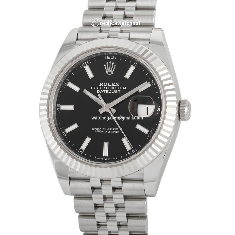Rolex Datejust 41 Mens watch Unisex Steel Automatic 126334-0018 2