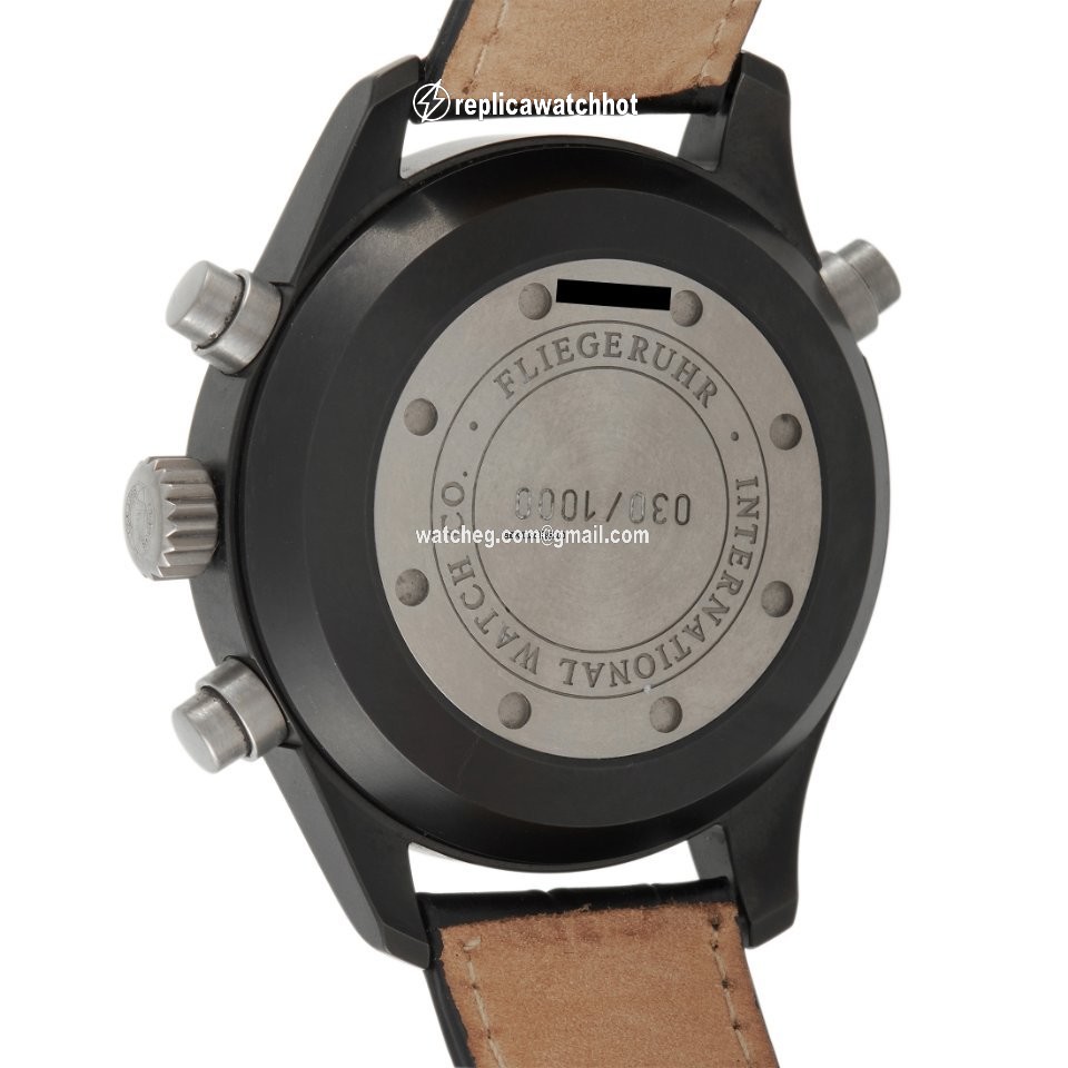 IWC Pilot Double Chronograph Mens watch Unisex Automatic Ceramic IW378601 2