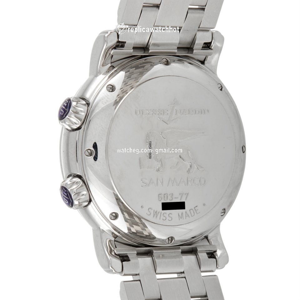 Ulysse Nardin San Marco Mens watch Unisex Automatic Steel 603-77 2