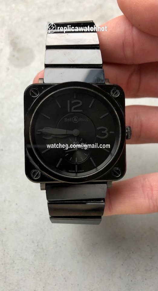Bell & Ross BR S Mens watch Unisex Automatic Ceramic BRS-98-BCS 2