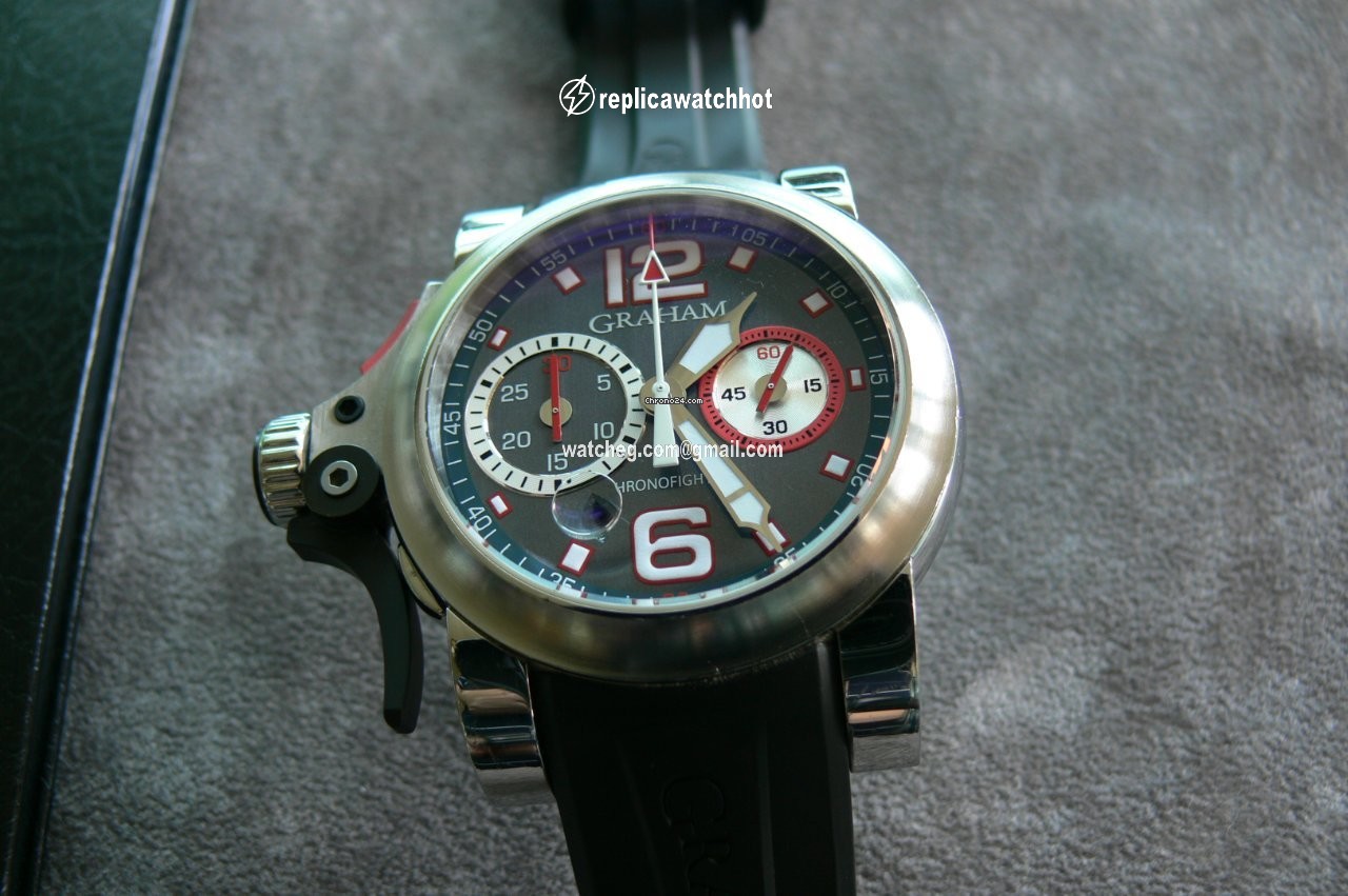 Graham Chronofighter R.A.C. Mens watch Unisex Automatic Steel 2TRAS. 2