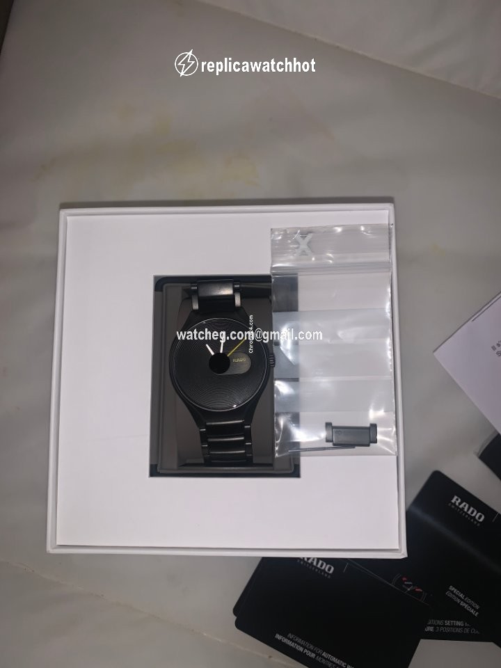 Rado True Mens watch Unisex Automatic Ceramic R27071182 2