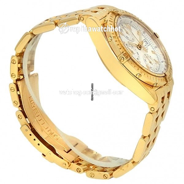 Breitling Chronomat Mens watch Unisex Automatic Yellow gold K13352 2