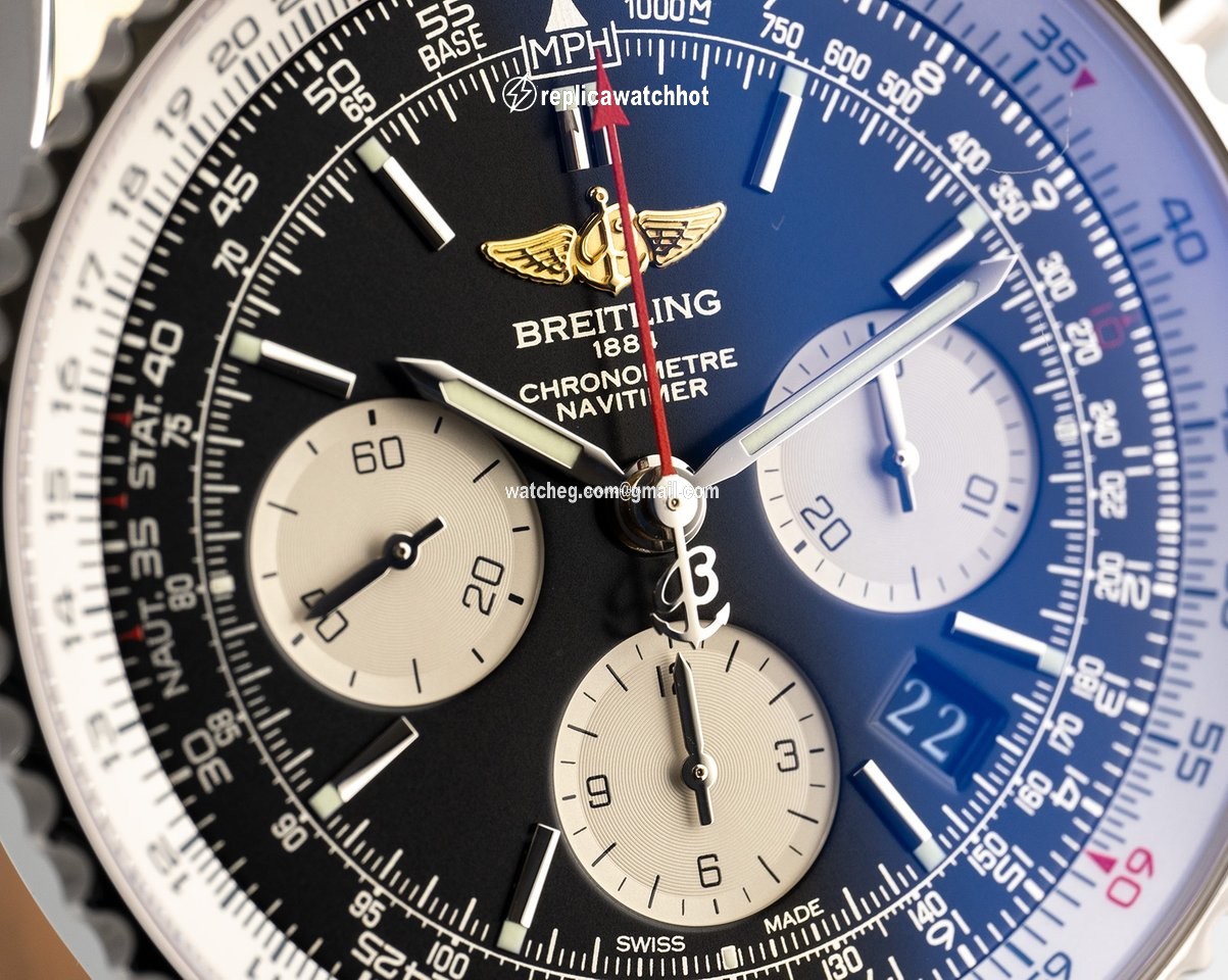 Breitling Navitimer 01 Mens watch Unisex Automatic Steel AB012012 BB01 2
