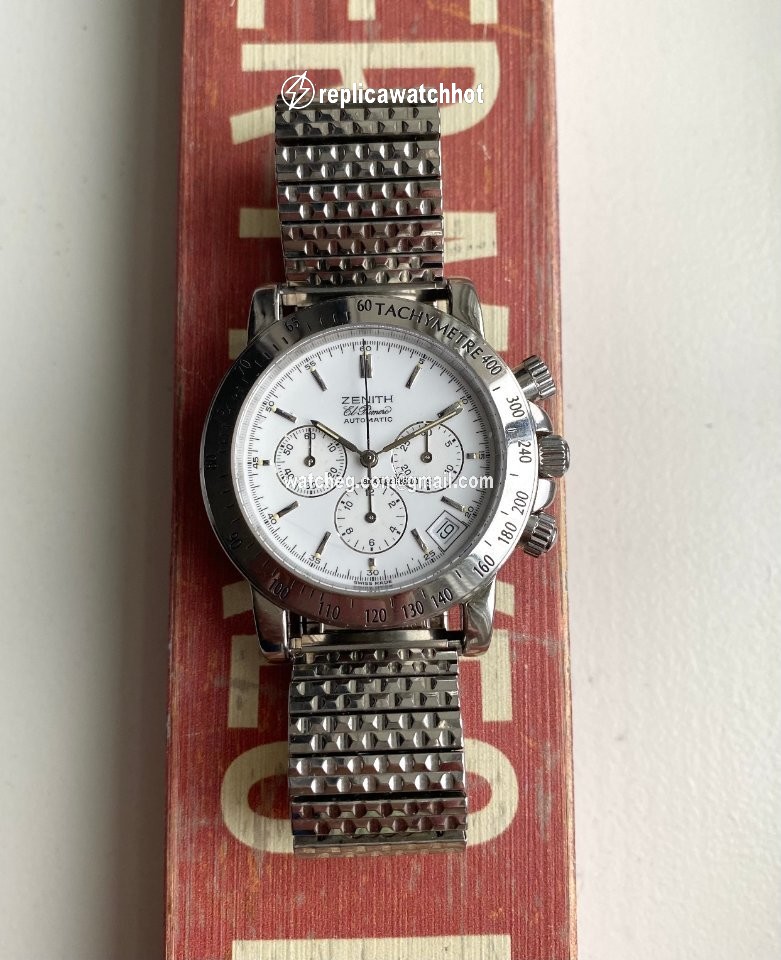 Zenith El Primero Chronograph Mens watch Unisex Automatic Steel 01-0360-400 2