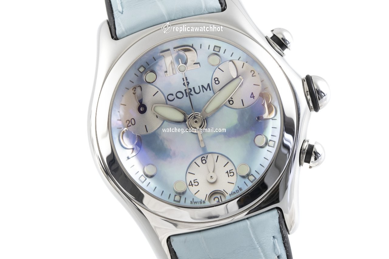 Corum Bubble Womens watch Quartz Steel 196.250.20 2