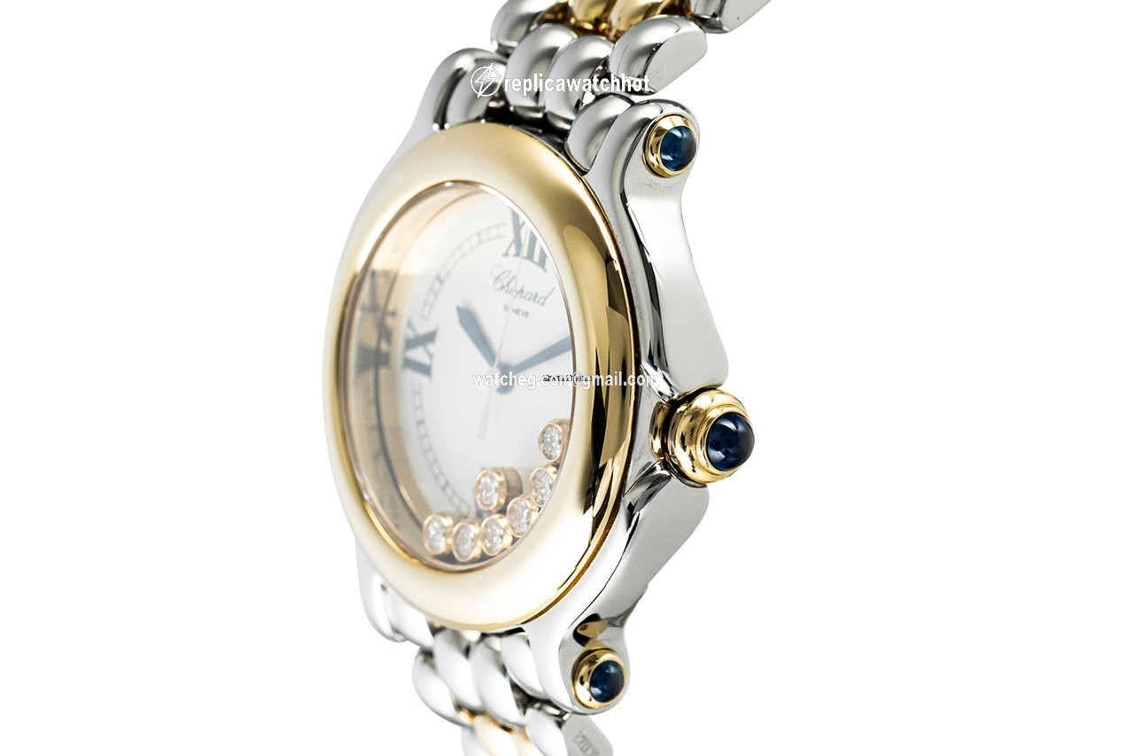 Chopard Happy Sport Womens watch Quartz Gold Steel 27 8249-23 2