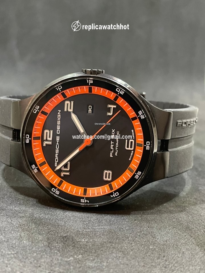 Porsche Design Flat Six Mens watch Unisex Automatic Steel P6350 2
