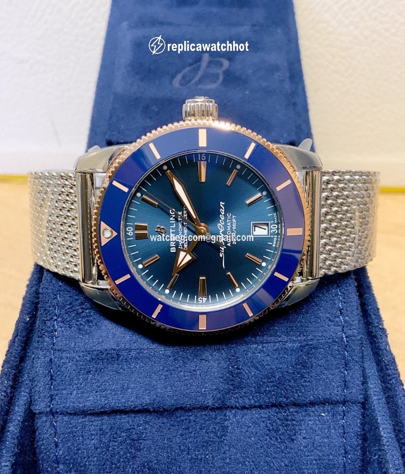 Breitling Superocean Heritage 42 Mens watch Unisex Automatic Gold Steel UB2010161C1S1 2