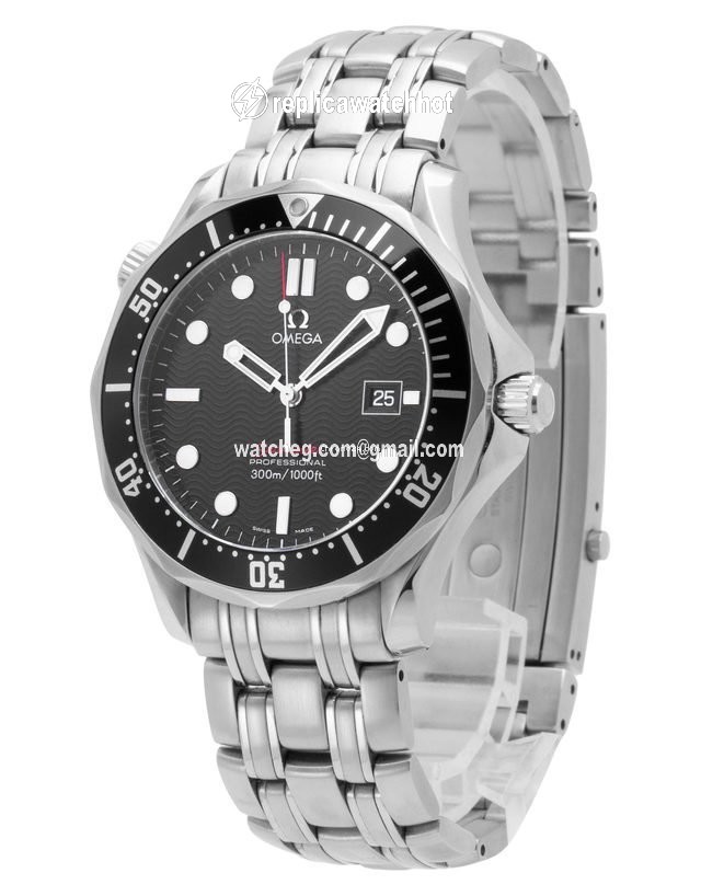 Omega Seamaster Diver 300 M Mens watch Unisex Quartz Steel 212.30.41.61.01.001 2