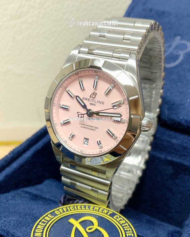Breitling Chronomat Womens watch Quartz Steel A77310101K1A1 2