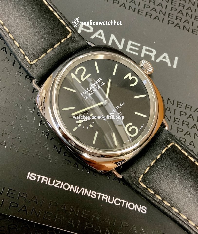Panerai Radiomir Black Seal Mens watch Unisex Manual winding Steel PAM 00754 2
