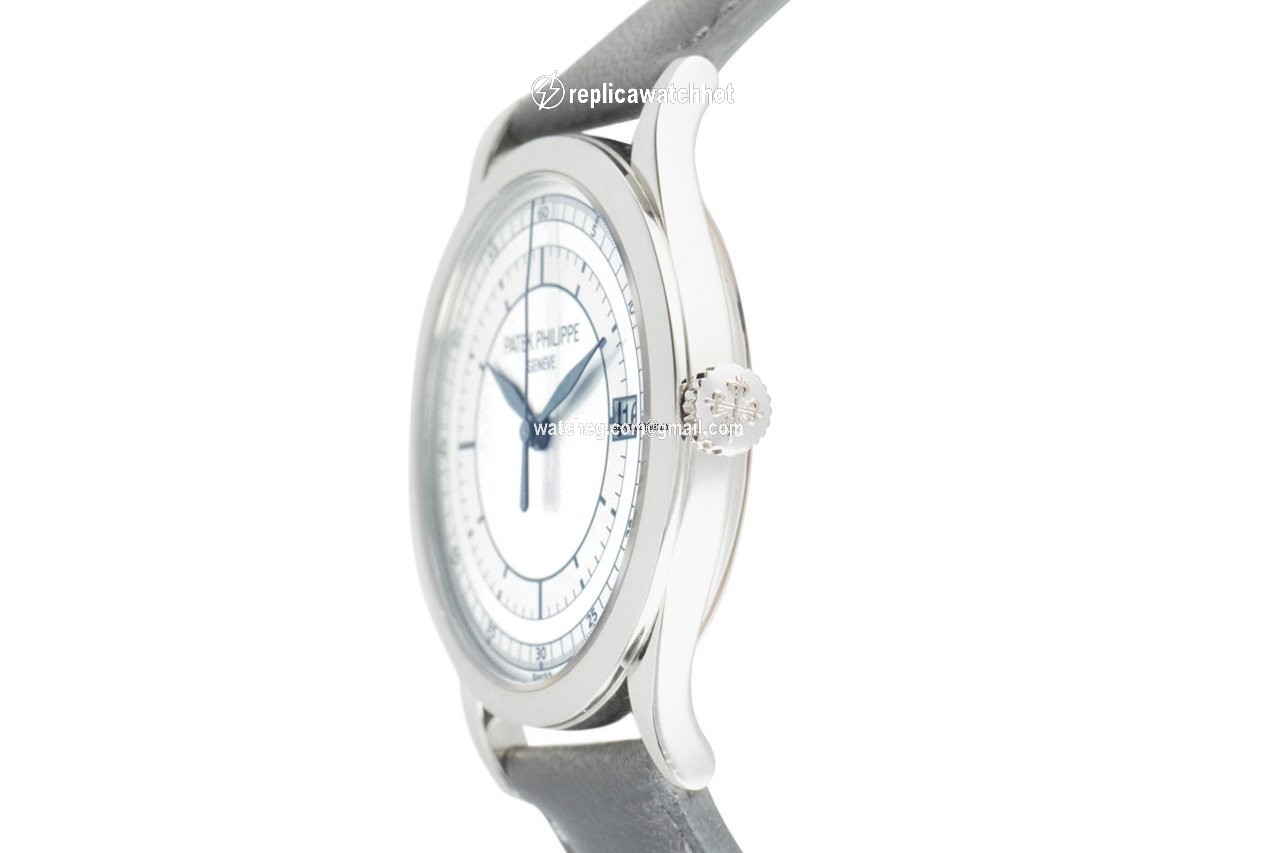Patek Philippe Calatrava Mens watch Unisex Automatic White gold 5296 2