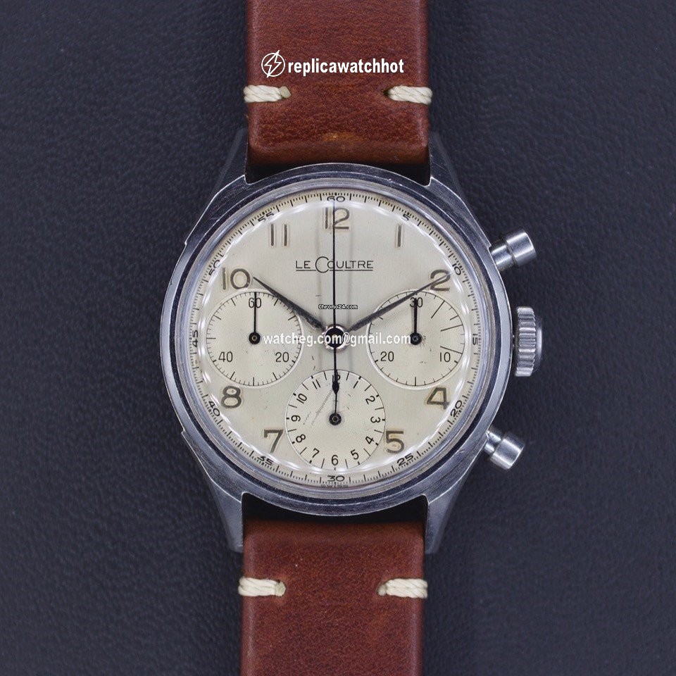Jaeger-LeCoultre Mens watch Unisex Automatic Jaeger LeCoultre E335 Chronograph 1955 2