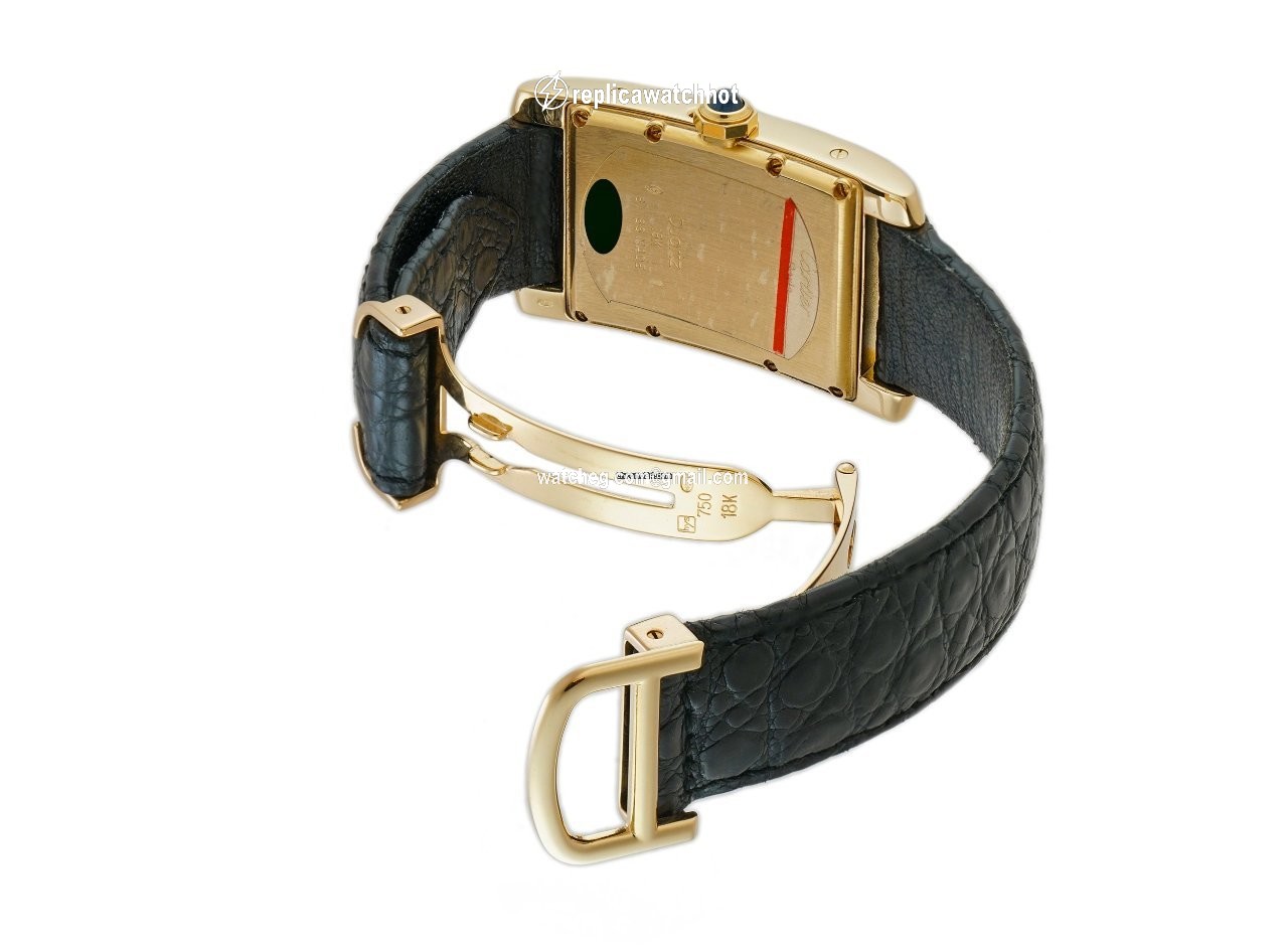 Cartier Tank Americaine Quartz Yellow gold 819907 2