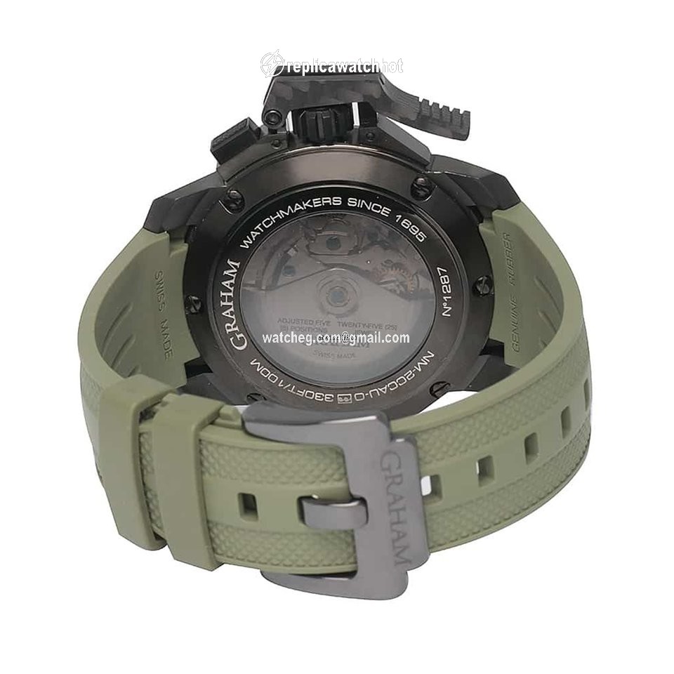 Graham Chronofighter Oversize Mens watch Unisex Automatic Steel 2CCAU.G01A 2