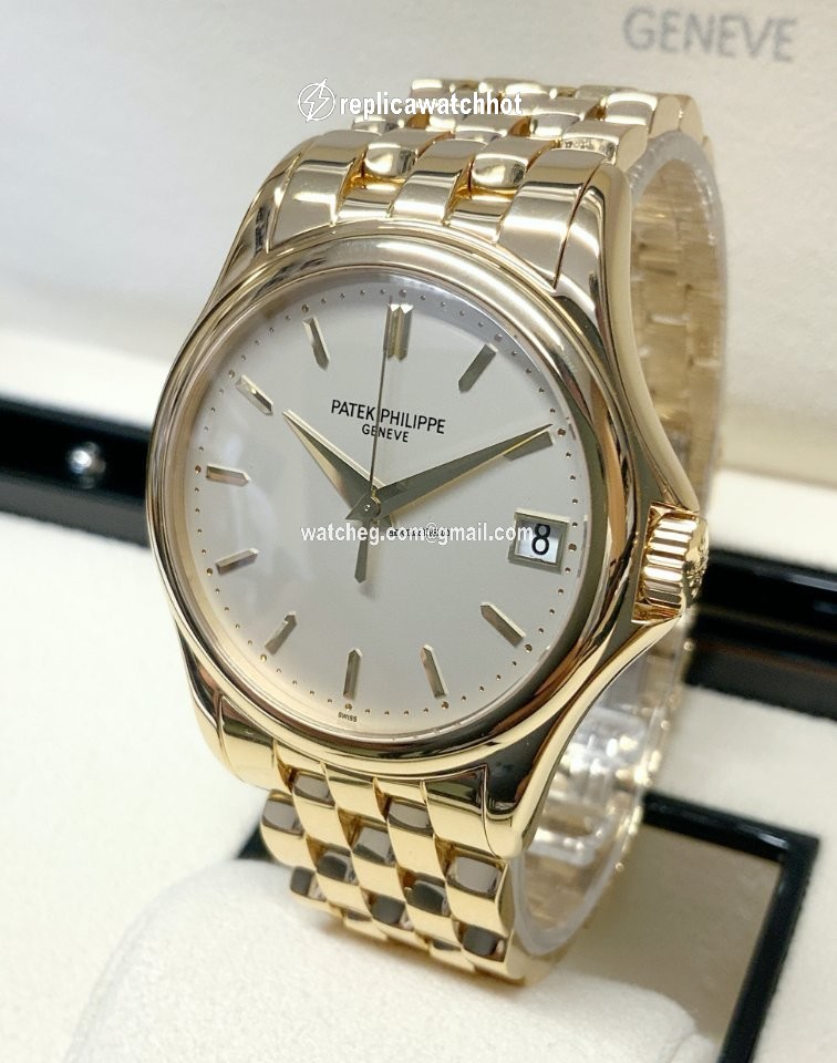 Patek Philippe Calatrava Mens watch Unisex Automatic Yellow gold 5127 1J-001 2