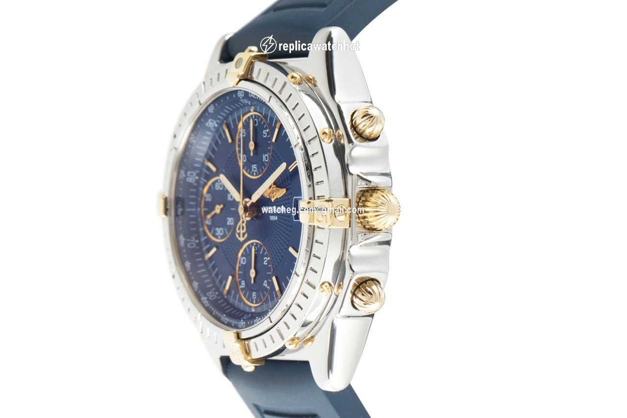 Breitling Chronomat Mens watch Unisex Automatic Gold Steel B13050.1 2