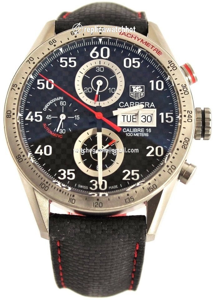 TAG Heuer Carrera Calibre 16 Automatic Titanium CV2A80.FC6256 2
