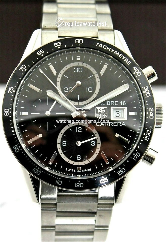 TAG Heuer Carrera Calibre 16 Automatic Steel CV201AJ.BA0727 2