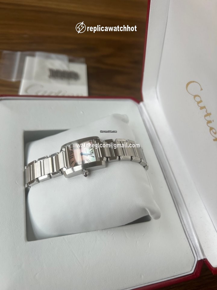 Cartier Tank Francaise Womens watch Quartz Steel 2384 2