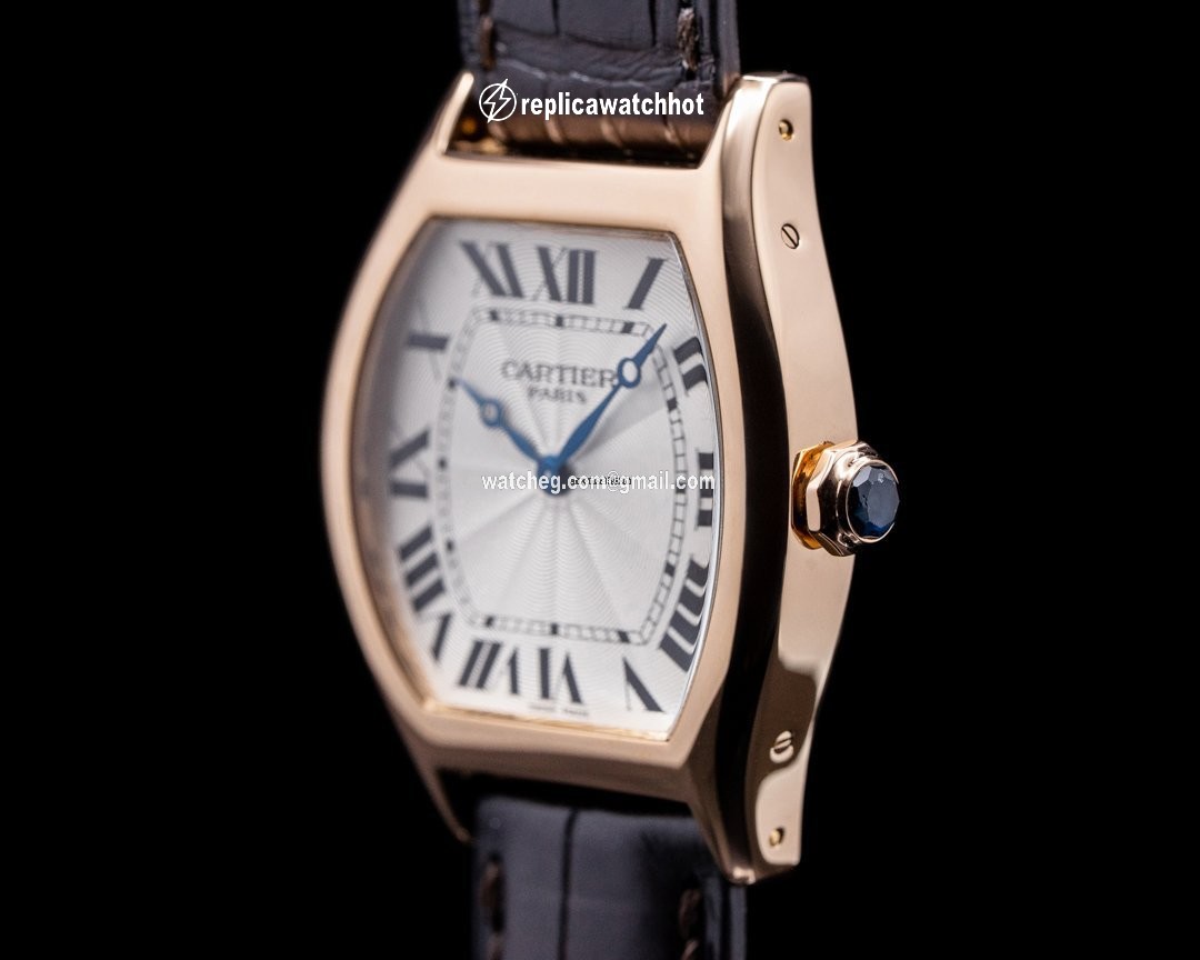 Cartier Tortue Mens watch Unisex Manual winding Yellow gold 2496C 2