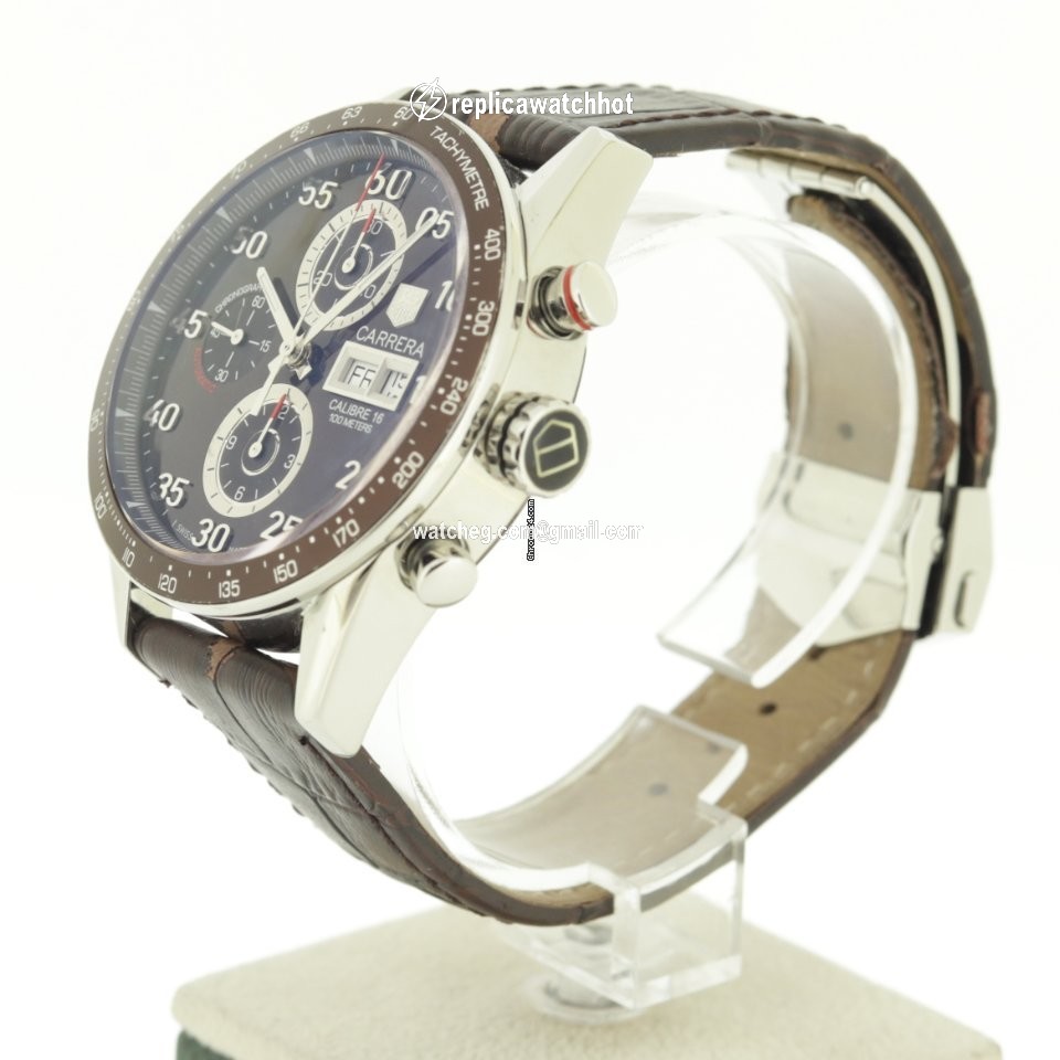 TAG Heuer Carrera Calibre 16 Mens watch Unisex Automatic Steel CV2A1S.FC6236 2