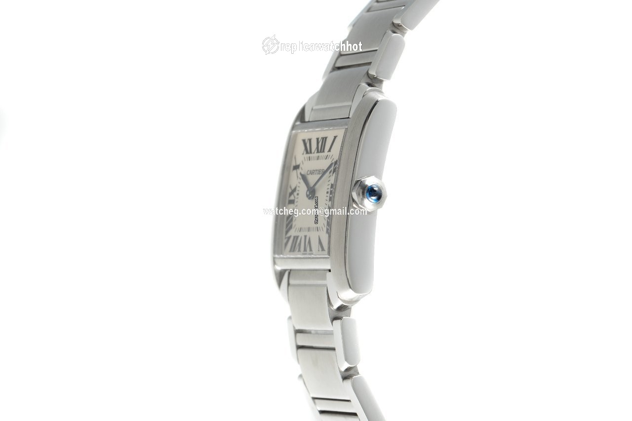 Cartier Tank Francaise Womens watch Quartz Steel 2301 2