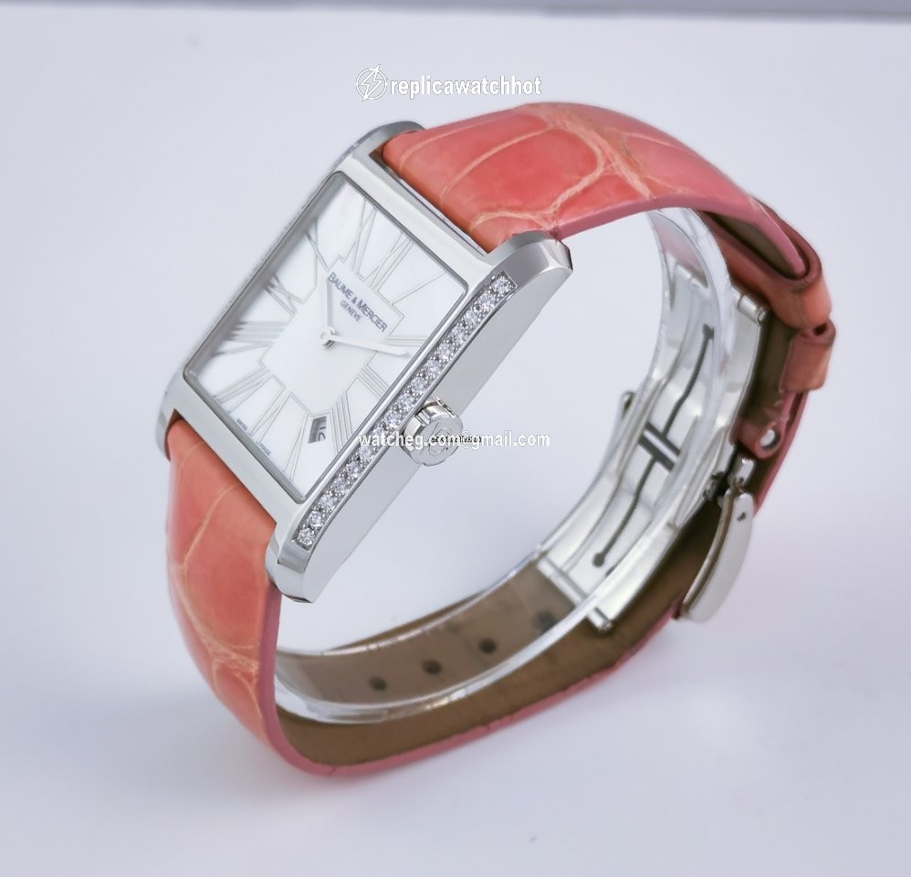 Baume & Mercier Hampton Womens watch Quartz Steel 10023 2