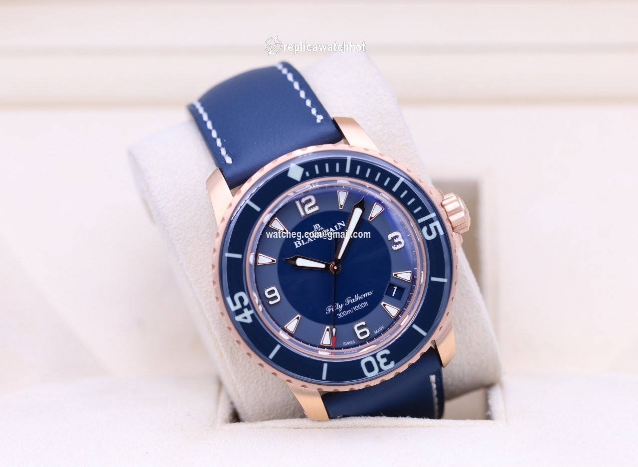 Blancpain Fifty Fathoms Mens watch Unisex Automatic Rose gold 5015-3603C-63B 2
