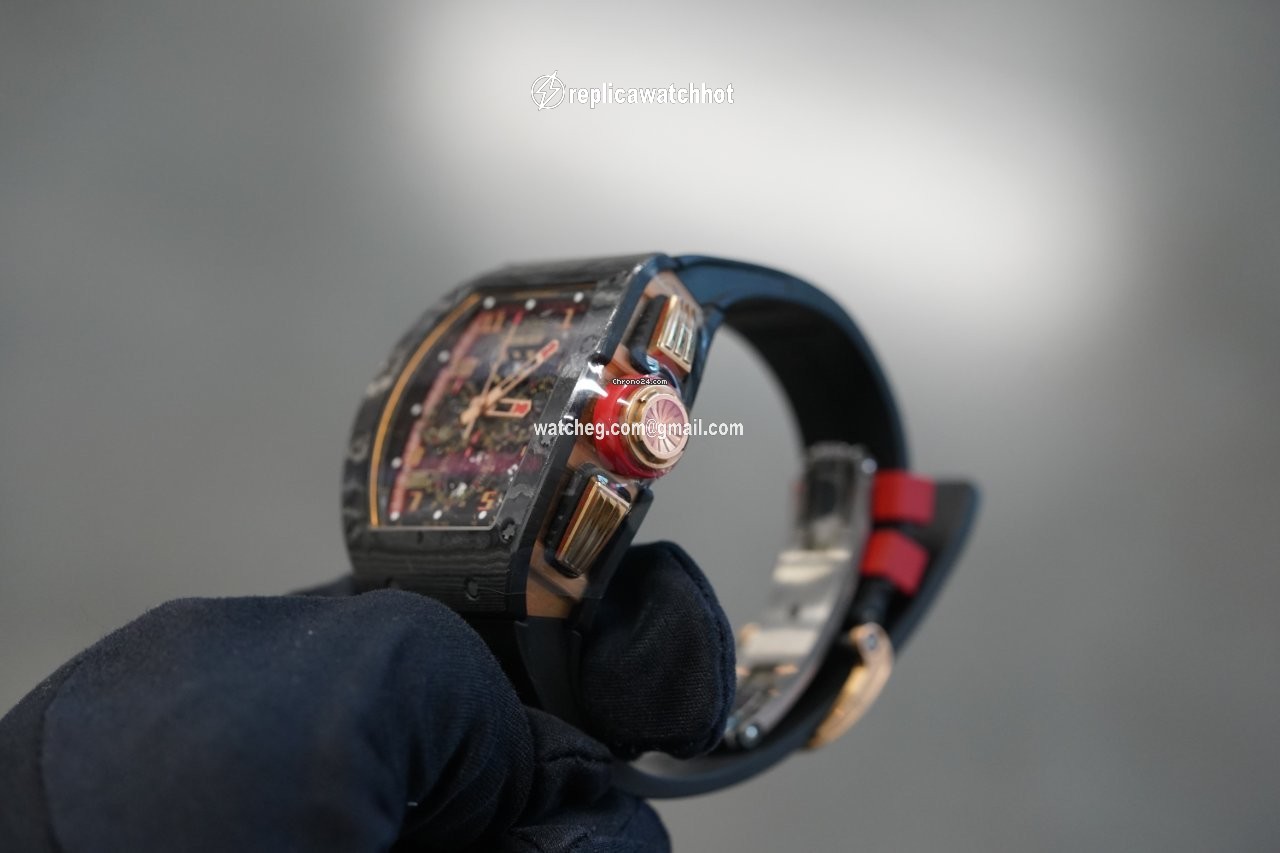 Richard Mille RM 011 Mens watch Unisex Automatic Carbon RM011 NTPT 2