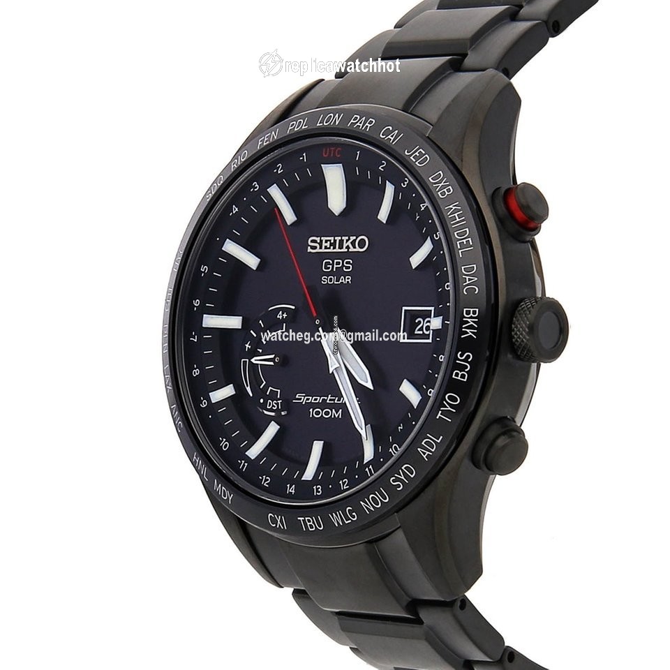 Seiko Sportura Mens watch Unisex Quartz Steel SSF005 2