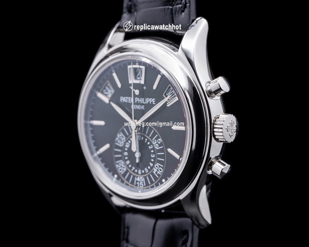 Patek Philippe Annual Calendar Chronograph Mens watch Unisex Automatic Platinum 5960P-016 2
