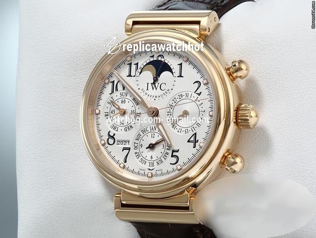 IWC Da Vinci Perpetual Calendar Mens watch Unisex Automatic Rose gold IW3758 2