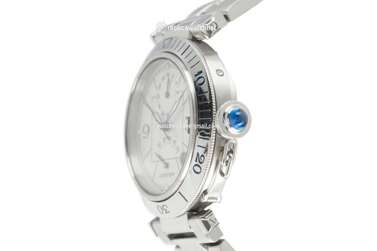 Cartier Pasha Mens watch Unisex Automatic Steel 2388 2