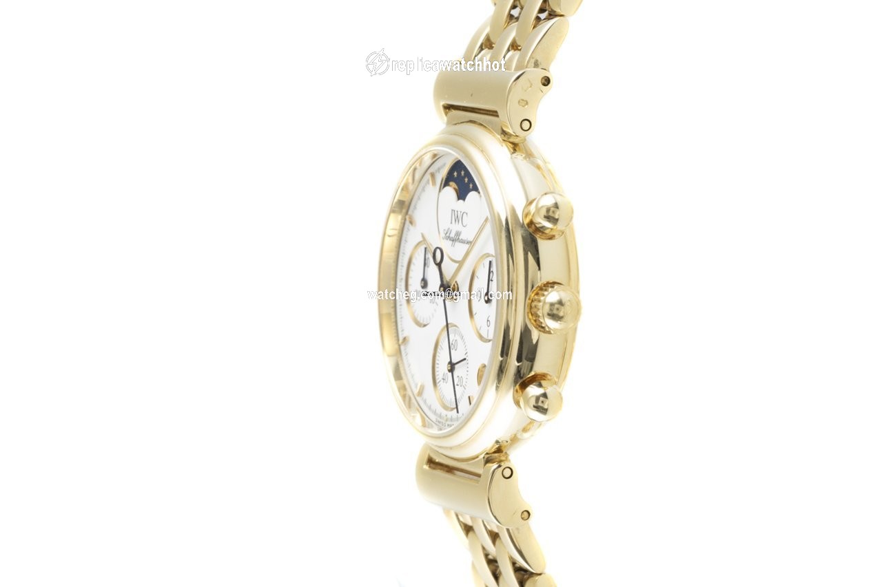 IWC Da Vinci Chronograph Womens watch Quartz Yellow gold 3736 2