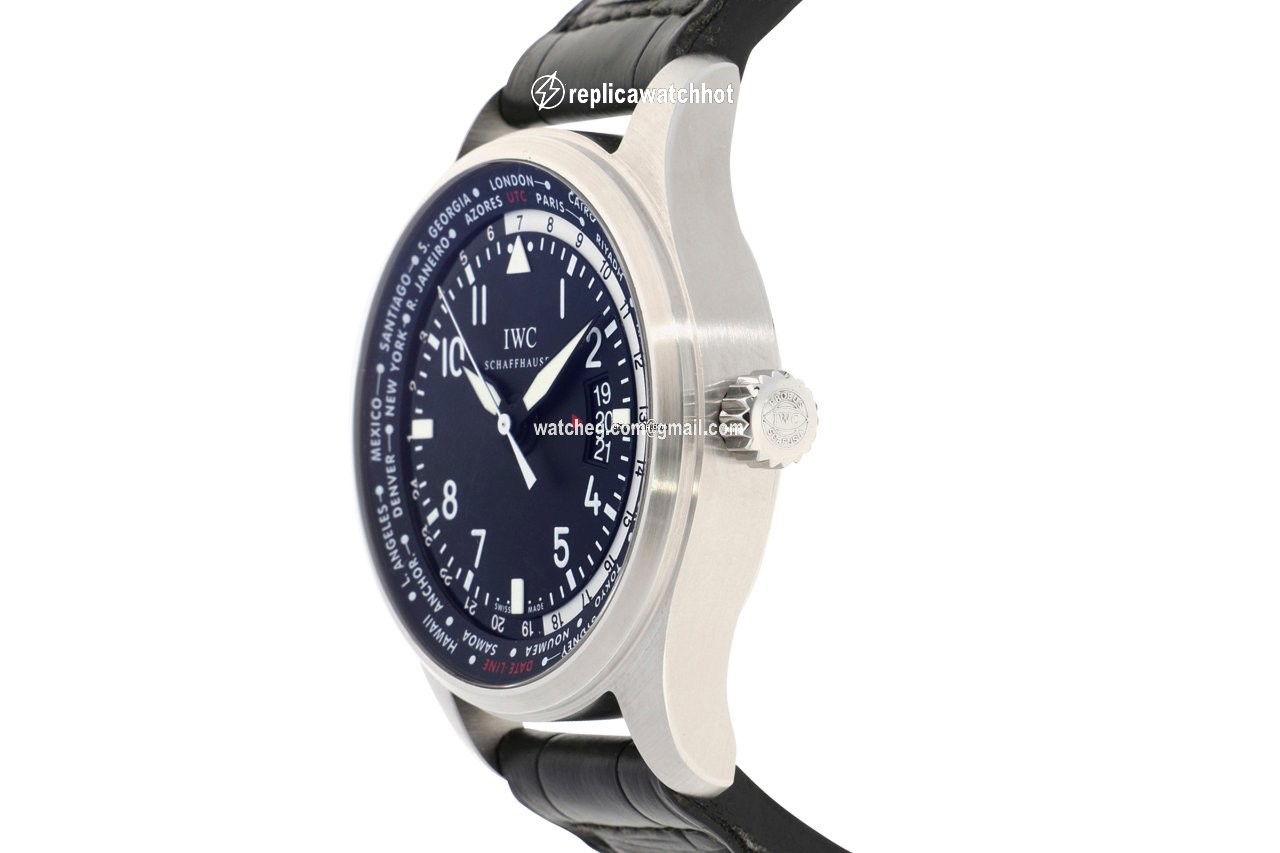 IWC Pilot Worldtimer Mens watch Unisex Automatic Steel 3262 2