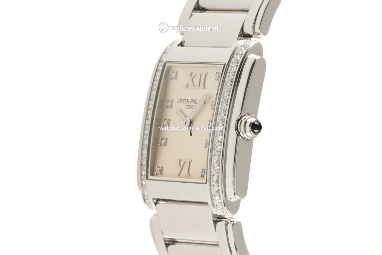 Patek Philippe Twenty~4 Womens watch Quartz Steel 4910 010A-011 2