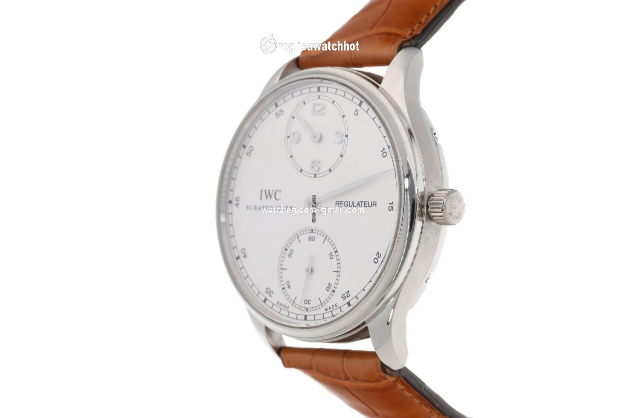 IWC Portuguese Hand-Wound Mens watch Unisex Manual winding Platinum IW544403 2