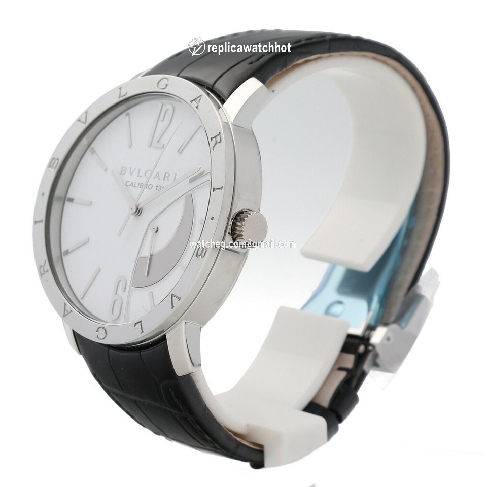 Bulgari Mens watch Unisex Manual winding Steel 101870 2