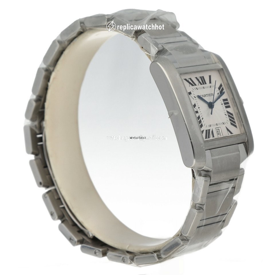 Cartier Tank Francaise Automatic Steel W5100Q2 2