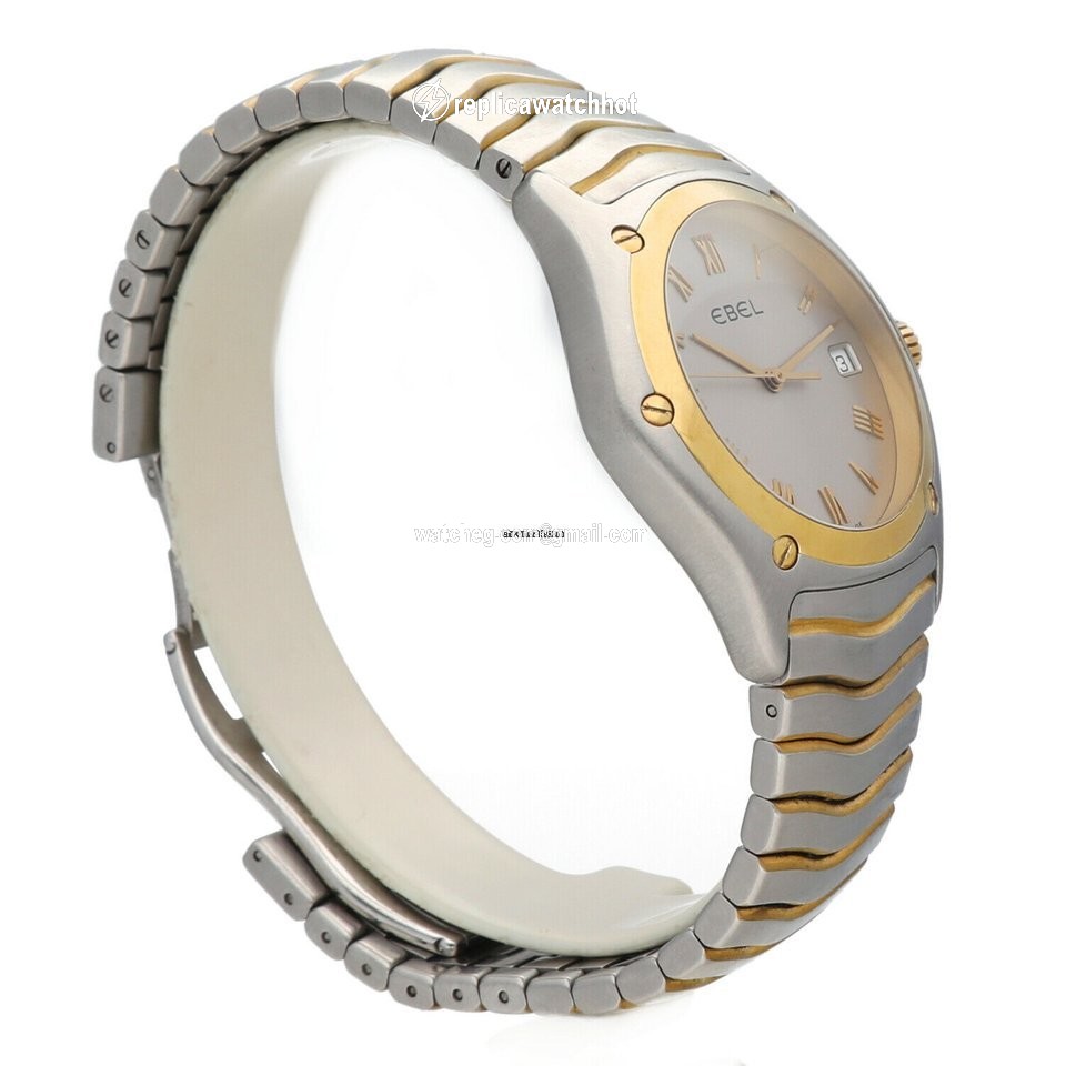 Ebel Classic Mens watch Unisex Quartz Gold Steel E1187F41 2