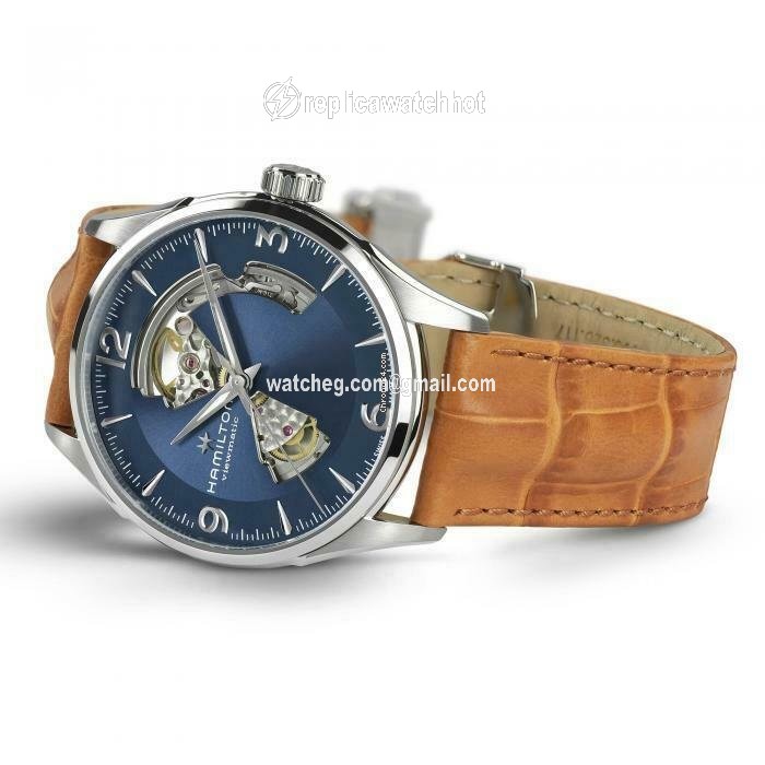 Hamilton Jazzmaster Open Heart Mens watch Unisex Automatic Steel H32705541 2