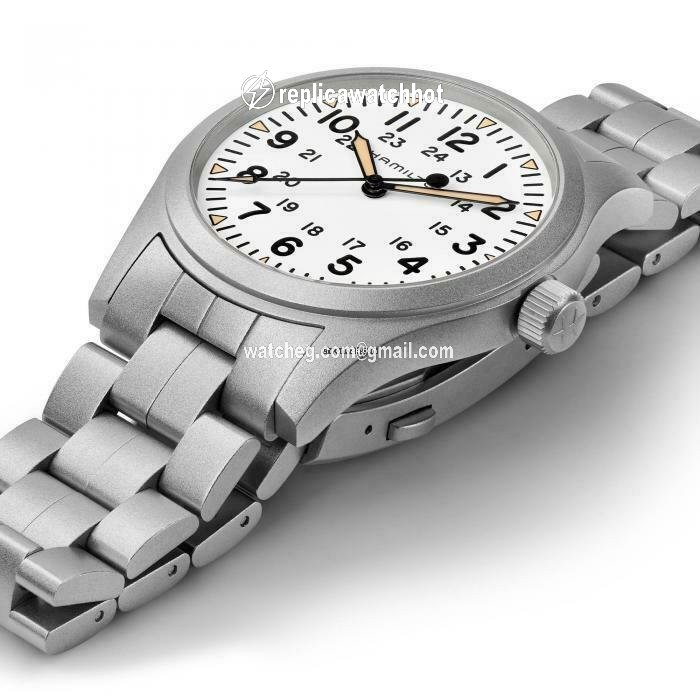 Hamilton Khaki Field Mens watch Unisex Manual winding Steel H69439111 2