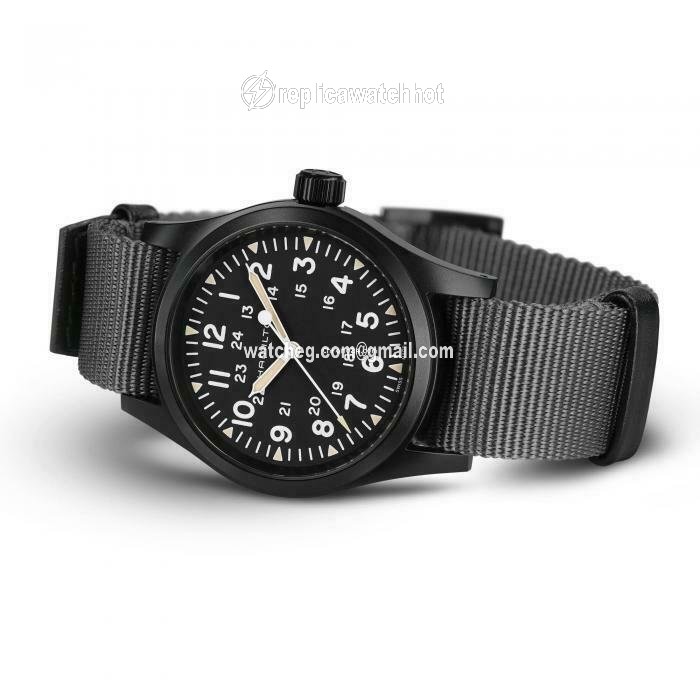 Hamilton Khaki Field Mens watch Unisex Manual winding Steel H69409930 2