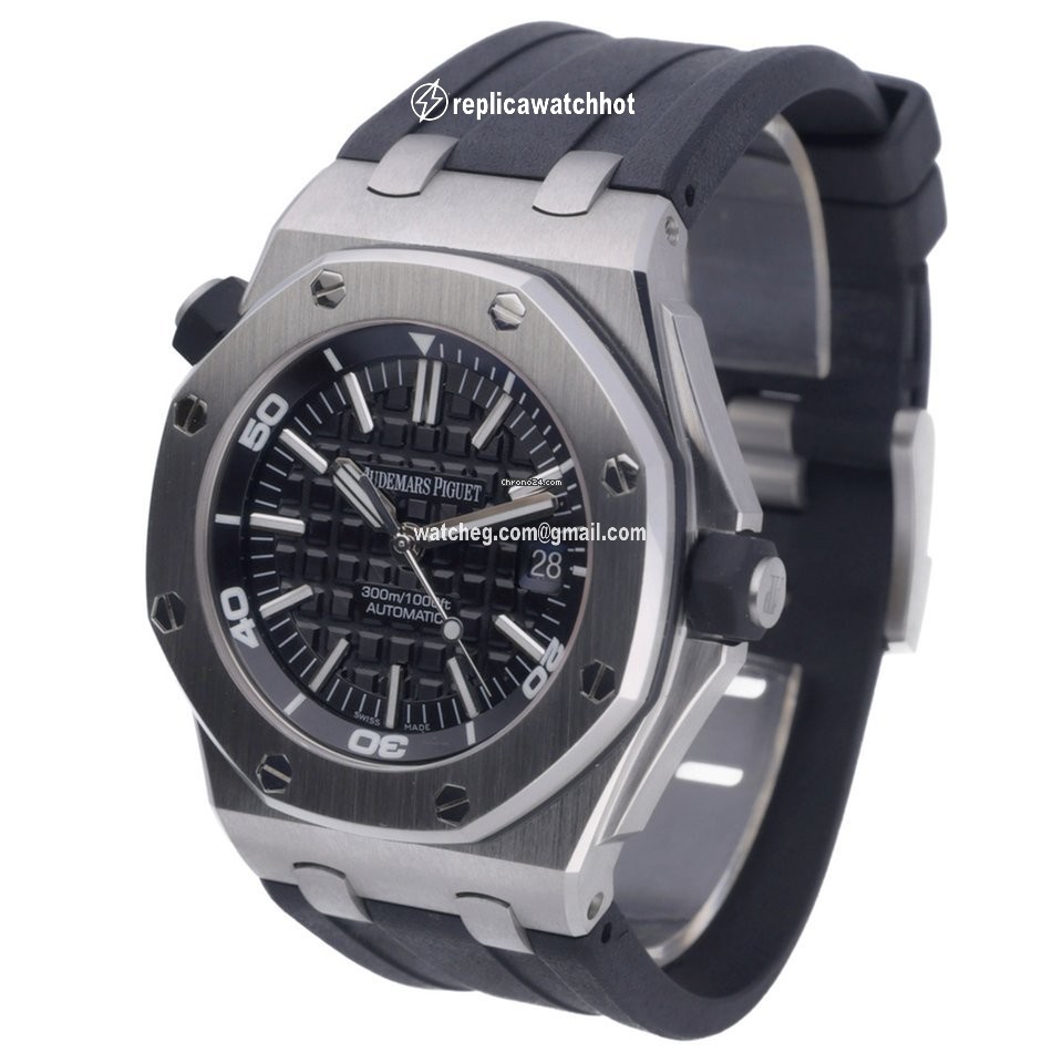 Audemars Piguet Royal Oak Offshore Diver Mens watch Unisex Automatic Steel 15703ST.OO.A002CA.01 2
