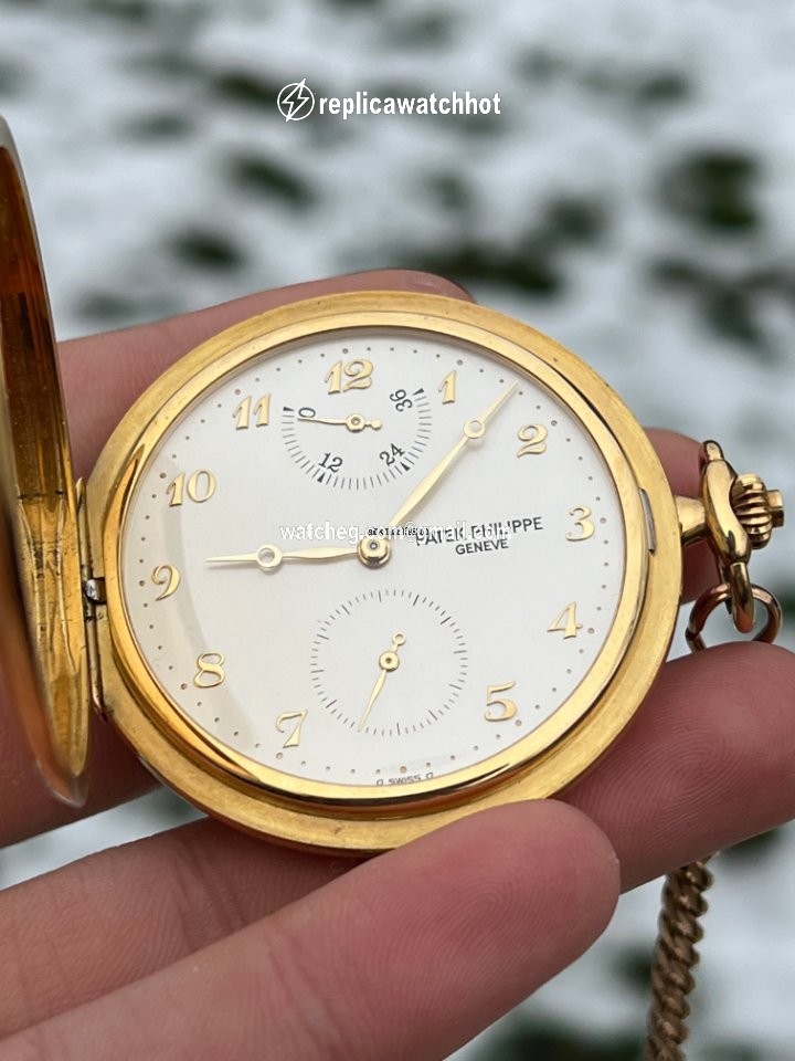 Patek Philippe Mens watch Unisex Manual winding Rose gold 983j 2
