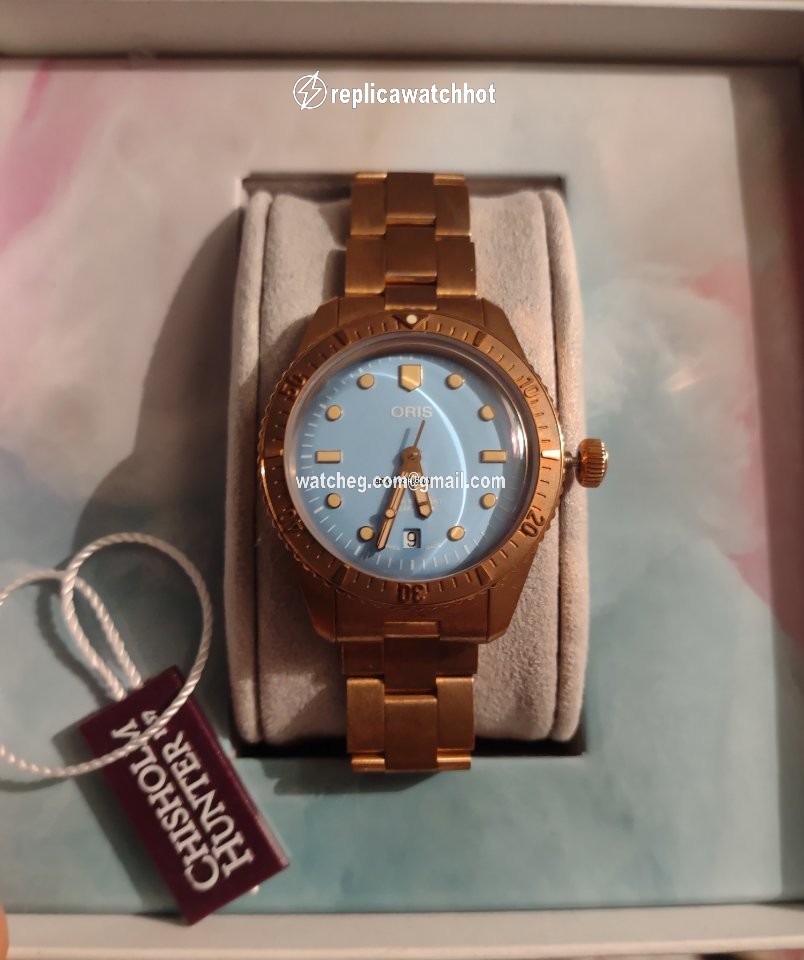 Oris Divers Sixty Five Mens watch Unisex Automatic Bronze 01 733 7771 3155-07 8 19 15 2